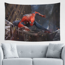 Spider-Man väggtapet heminredning väggkonst för pojkar, flickor sovrumsdekoration vardagsrum 60*40 tum