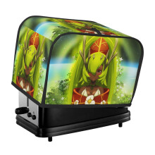 Wakfu Toaster Cover 2 Slice, Bread Dust Cover & Fingerprint Protection-Polyester, Kitchen Small Appliance Covers