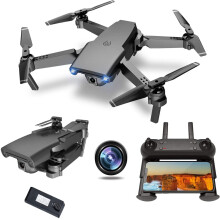 Clearance! lulshou Drone with 720P HD FPV Camera Remote Control Toys Gifts for Boys Girls with Altitude Hold Headless Mode Start Speed Adjustment