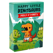 Sakupycq Unstable Games Glada små dinosaurier grundspel Tävlingsroligt kortspel för barn tonåringar vuxna 2 4 spelare handhantering