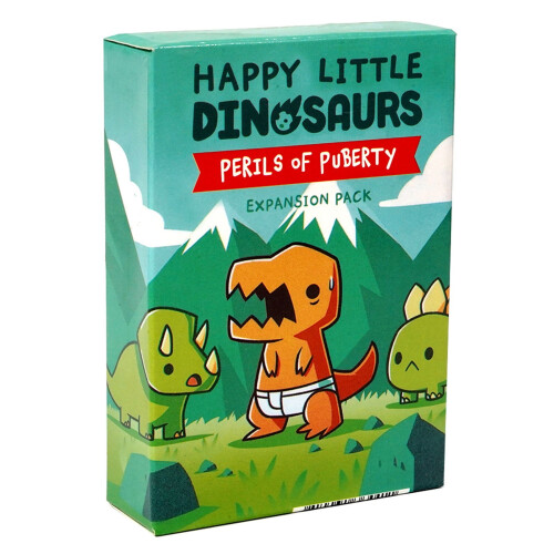 Sakupycq Ασταθή Παιχνίδια Happy Little Dinosaurs Base Game Ανταγωνιστικό Αστείο Παιχνίδι με Κάρτες 1