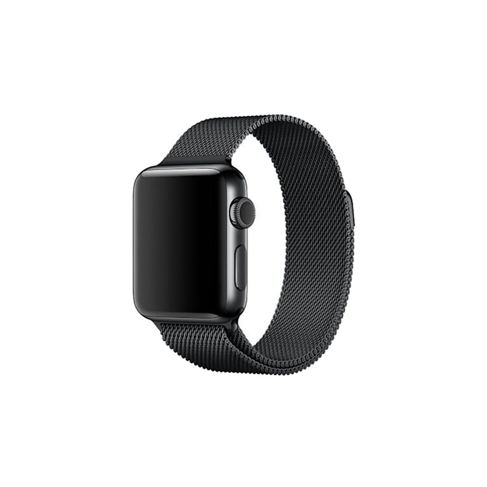 Compatible With Apple Watchwith Apple Watch 38 / 40 Mm Milanese Loop Bracelet Black 9083649004265