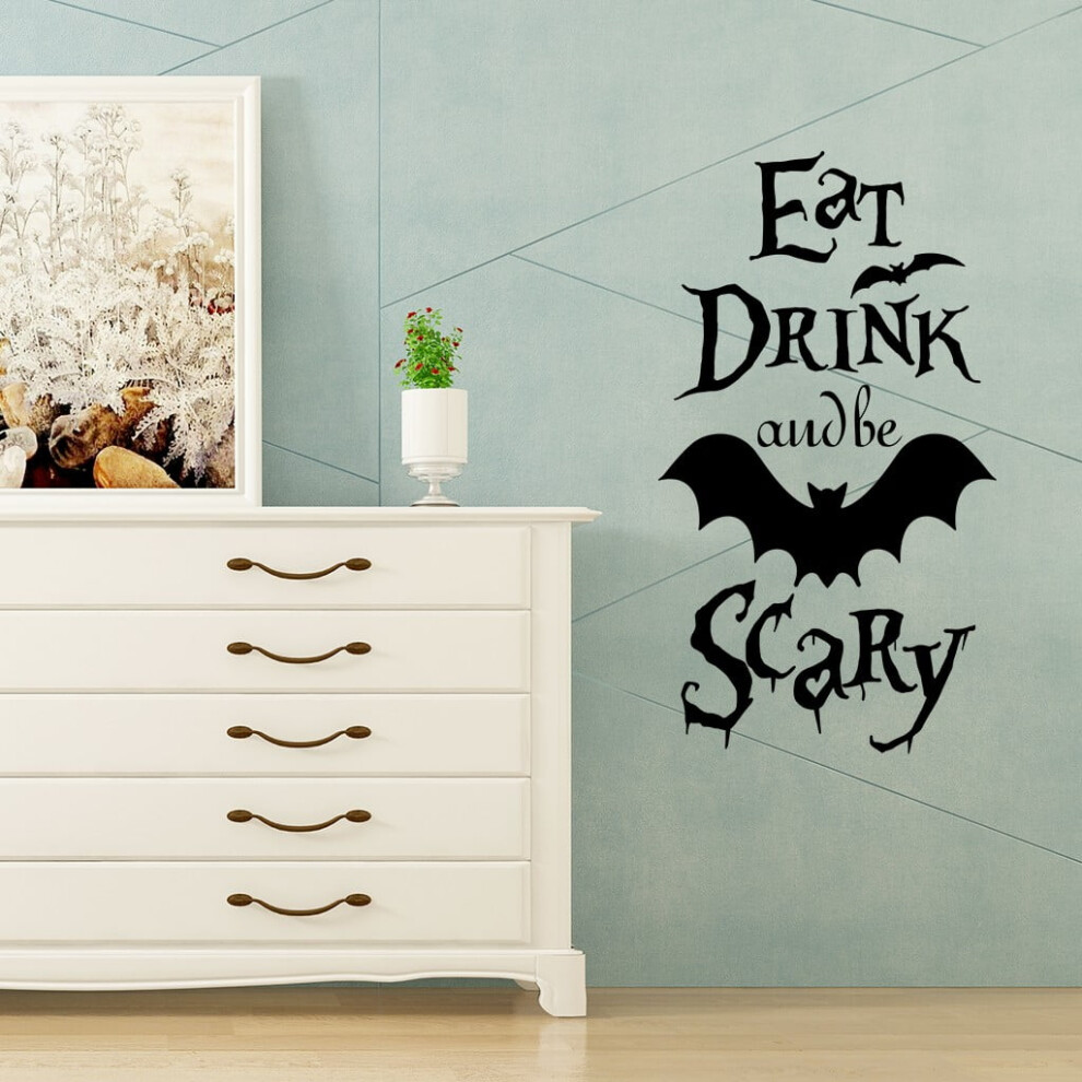 Funny Halloween Wall Stickers Decor Wall Sticker Home Diy Decals For Door And Window 9083649004852