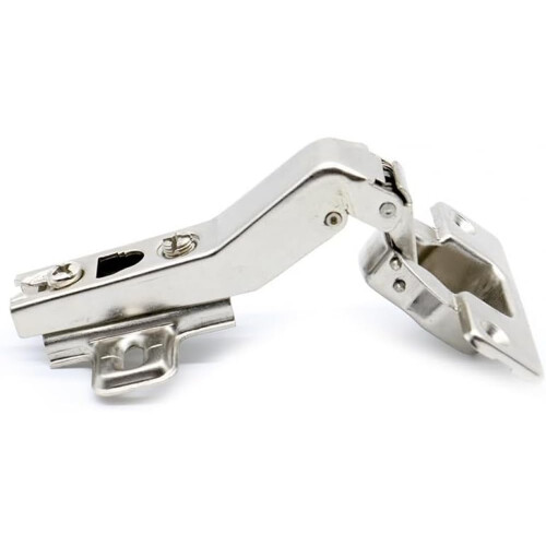 Cabinet Hinges 45 Degree Corner Nickel Plated for Kitchen Cupboard Doors Smooth Quiet Operation 2