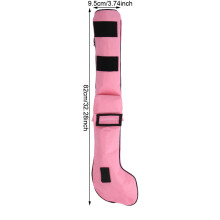 Waterproof Lightweight Pink Golf Bag for Kids Holds 3 Clubs Foldable