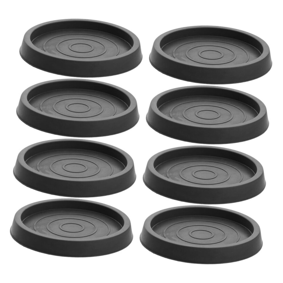 Furniture Caster Cups For Hardwood Floors, Noise Reducing And Shock Absorbing Floor Protectors, 8Pcs 9164114660589