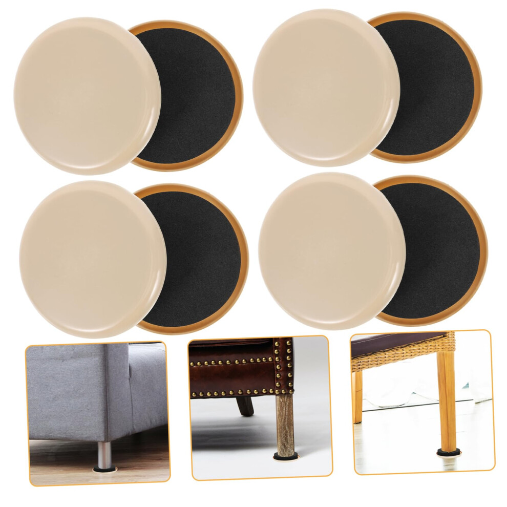 8Pcs Furniture Sliders For Vinyl Floors With Selfadhesive Pads For Floor Protection 9164114660633