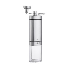Manual Coffee Grinder Stainless Steel with Ergonomic Triangular Handle for Travel Camping Office
