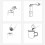 Manual Coffee Grinder Stainless Steel with Ergonomic Triangular Handle for Travel Camping Office 3