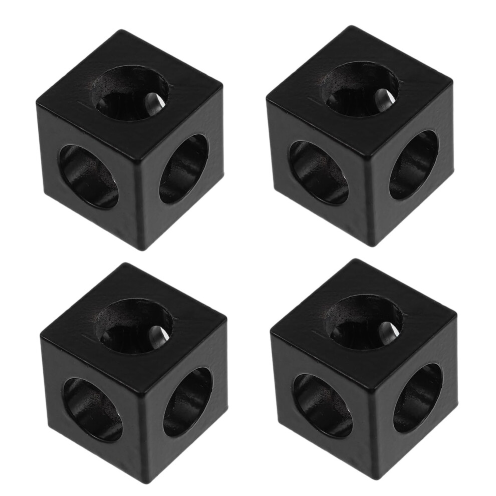 2020 Aluminum Extrusion Corner Bracket Clamp For 3D Printer Frame, Rigid Cube Connector, 4Pcs 9164114660688