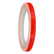 Red Bike Reflective Tape 26.2ft Visibility PVC Bicycle Safety Stickers Weatherproof for Vehicles