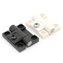 Black Soft Close Cabinet Hinge Concealed Kitchen Door Hinge with Hex Mount and Adjustable Wing
