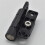 Black Soft Close Cabinet Hinge Concealed Kitchen Door Hinge with Hex Mount and Adjustable Wing 5