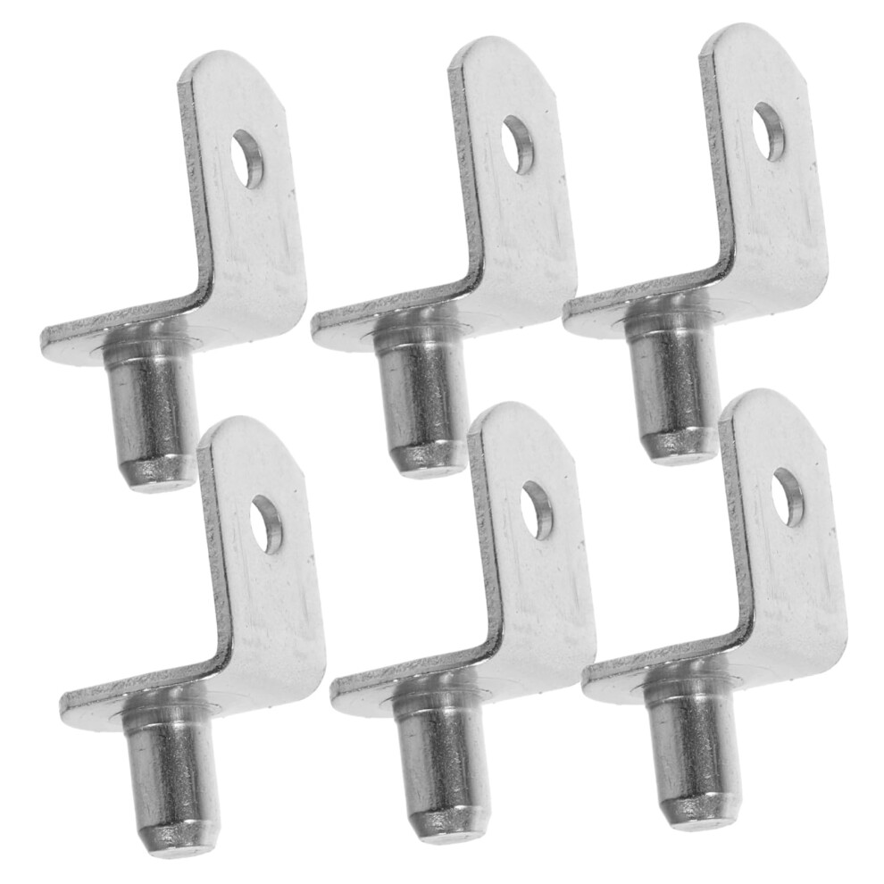 50Pcs L Shaped Metal Shelf Support Pegs For Cabinets And Bookcases, Load Capacity 9164114661180