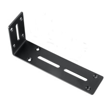 Adjustable Stainless Steel Shelf Bracket with Modern L Shape Design for Wall Mount Support