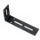 Adjustable Stainless Steel Shelf Bracket with Modern L Shape Design for Wall Mount Support 1