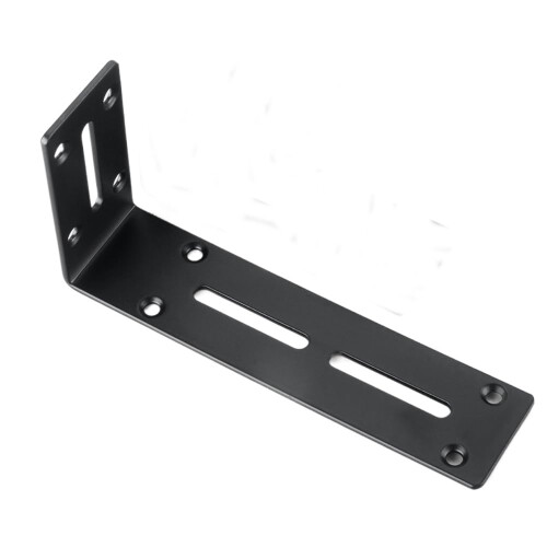 Adjustable Stainless Steel Shelf Bracket with Modern L Shape Design for Wall Mount Support
