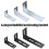 Adjustable Stainless Steel Shelf Bracket with Modern L Shape Design for Wall Mount Support 4