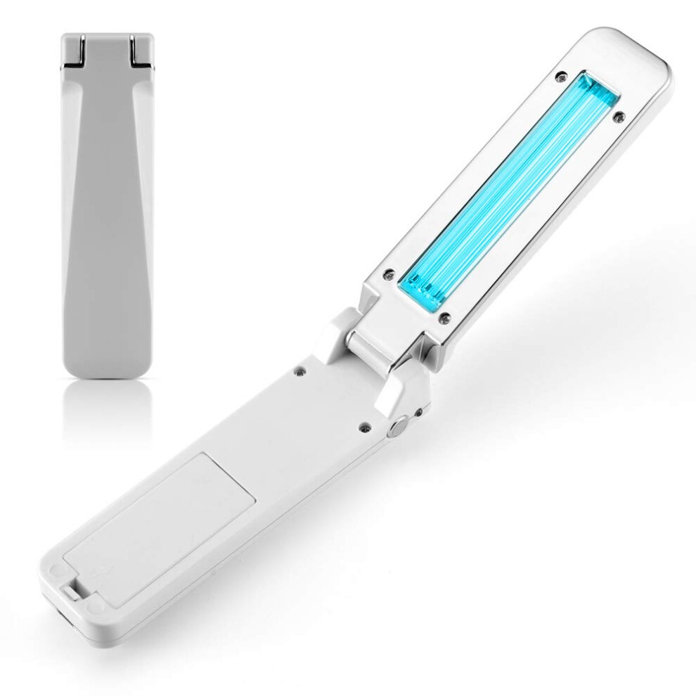 Uv Sanitizer Wand Foldable Handheld Uvc Lamp For Home Travel Car Chemical Cleaning Light 9113335052482