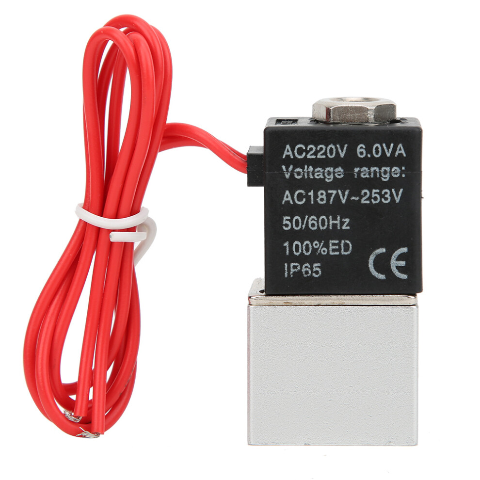 Pneumatic Power Control Solenoid Valve Zero Differential Anodized Aluminum Electric Solenoid Air Valve Long Life Span Excellent Sealing Adjustable 9482828142468