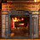 Wrought Iron Fireplace Screen Black 4 Panel Folding Safety Guard with RustResistant Coating 4