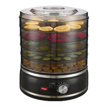 Food Dehydrator with Adjustable Temperature Control, BPA 5 Trays for Jerky Fruit Herbs Veggies