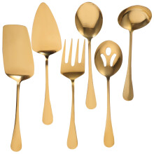 Conjunto de talheres de aço inoxidável, talheres, utensílios para servir, espátula, talheres de mesa, garfos, kit doméstico para churrasco Homezo