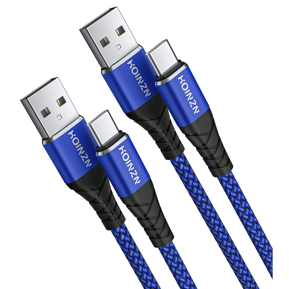 Usb Type C Cable 10Ft [2 Pack],Usb-A To Usb-C Fast Charger Extra Long Durable Nylon Braided Usb C Cord Compatible 9395123780573