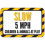 Slow5MPH Barn och djur leker skylt 1