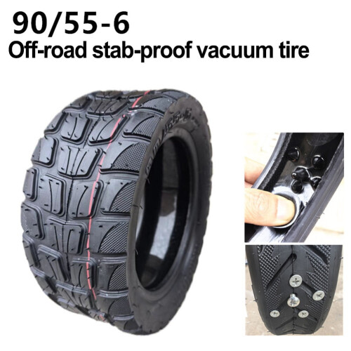 90/55-6Tubeless για ανακατασκευή ηλεκτρικού σκούτερ Off Raod αυτοαναπλήρωσης ελαστικού