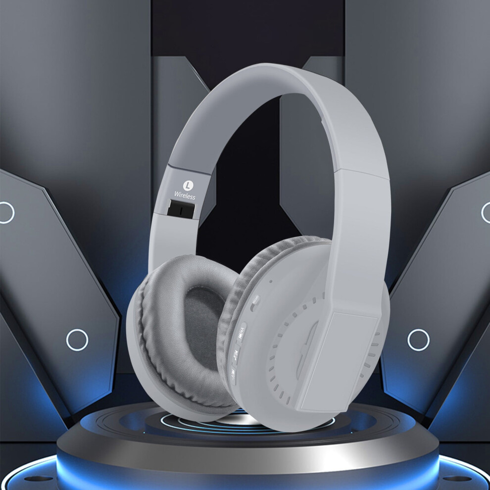 Quinlirra 5.3 Wireless Bluetooth Headset, Heavy Bass, Foldable Cable, Compatible With All Devices 9110895228593
