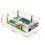Acrylic Case with Cooling Fan Transparent Shell, Maximum Airflow Ensure Optimal Cooling Performance for Raspberry Pi 5 6