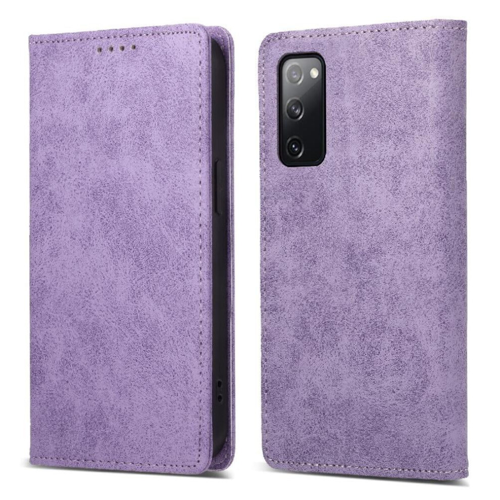 Flip Case For Compatible With Samsung Galaxy S20 Fe Card Slot Tpu Shockproof Kickstand Business Casual 9071309725872