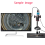 Industry Video Microscope Camera C Mount Lens 150 Multiples Adjustable Magnification Zoom 150X C-MOUNT 2