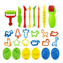 26-piece Playset for Kids with Play Doh Tools and Molds 1