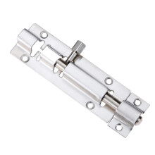 4 Inch Stainless Steel Door Chain Lock with Barrel Bolt for Enhanced Security and Privacy