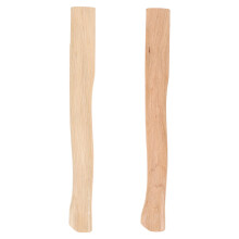 Camping Accessories 2 Pcs Wooden Handle Hatchet Replacement Simulation