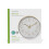 Nedis Wall Clock | Diameter: 300 mm | Plastic | Gold / White 6