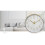 Nedis Wall Clock | Diameter: 300 mm | Plastic | Gold / White 5