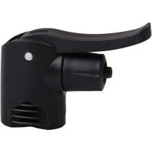 Innovire 2pcs Replacement Double Pump Head Bike Pump Adaptor Connector for French and American Mouth Bicycle (Black) Black