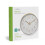 Nedis Wall Clock | Diameter: 300 mm | Plastic | Gold / White 8