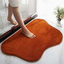 Tapis de sol de salle de bain Txmfgh en polyester doux - Antidérapant, usage intérieur/extérieur, idéal pour les chambres, les salons et plus
