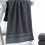 Serviette de bain Prettyui en coton épais et moelleux 2