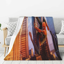 Couverture polaire Spider-Man ultra douce et confortable, Caractéristiques de la literie pour enfants - Ultra douce 101,6 cm x 76,2 cm