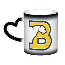 Mug magique en céramique avec logo du Birmingham-Southern College, idéal pour le bureau ou la maison. Touche thermosensible, motif ciel étoilé,