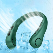 maxiaoxia Portable Neck Fan, Cooling Personal Fan Rechargeable, Wearable Bladeless Fan, Quiet, for Outdoor Travel Camping Sport