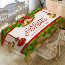 Nappe rectangulaire décorative de Noël EQWLJWE pour table basse, salle à manger et décoration intérieure. Linge de maison de Noël. Déstockage