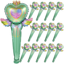 50 baguettes magiques gonflables pour fête d'anniversaire, ballons, décorations florales et accessoires de jardin pour la mariée