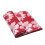 1 nappe jetable 180x180cm, rouge à fleurs blanches - Convient aux tables carrées 1