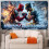 Deadpool vs Wolverine feestartikelen, decoratie, achtergrondbanner 5x3ft 2